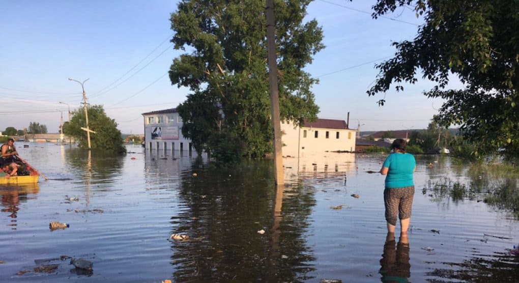 Саянская епархия собирает помощь для пострадавших от сильного паводка