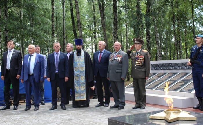 В тамбовской Ильинке увековечили память более 400 воинов Великой Отечественной