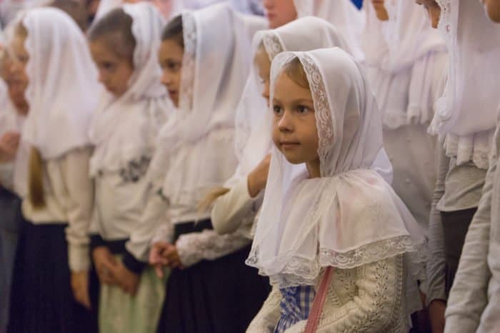 На Преображение Господне патриарх Кирилл помолился с верующими Санкт-Петербурга