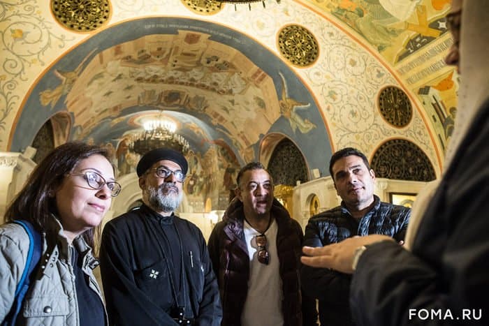 Представители медиацентра Коптской Церкви из Египта посещают Москву