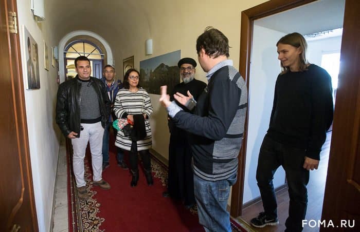 Делегация медиацентра Коптской Церкви побывала в гостях у «Фомы»