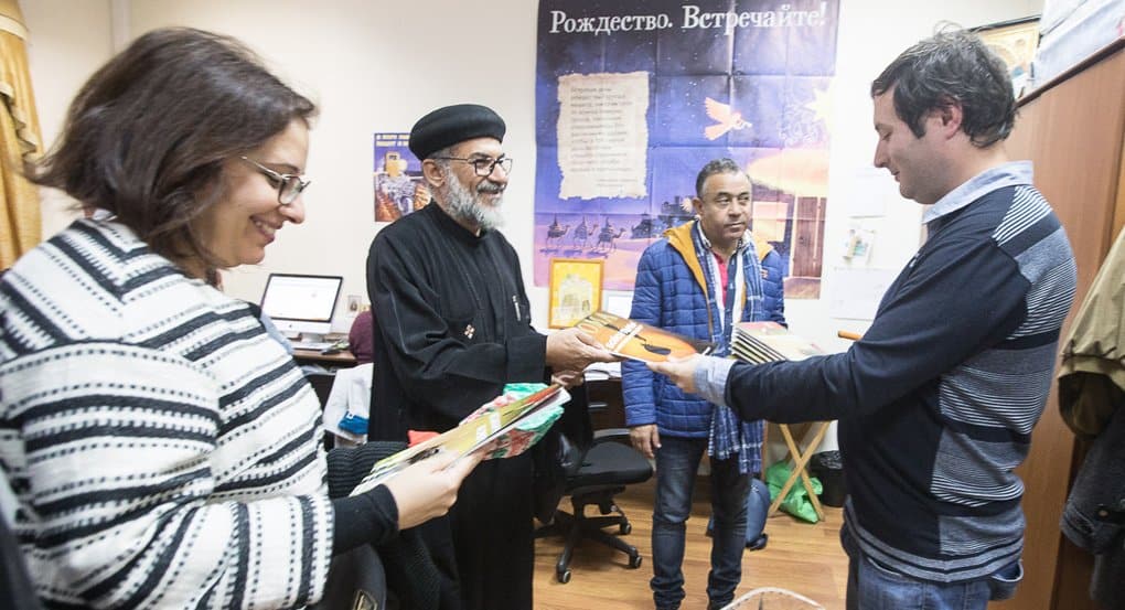 Делегация медиацентра Коптской Церкви побывала в гостях у «Фомы»
