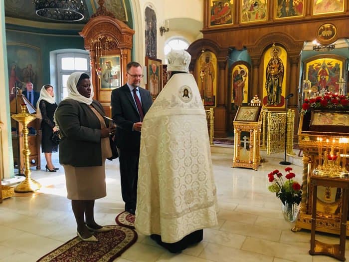 Посол США помолился в московском храме о жертвах теракта 11 сентября 2001 года