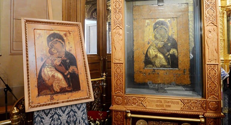 Церковь празднует Сретение Владимирской иконы Божией Матери