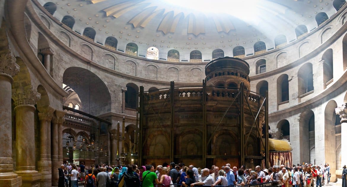 В храме Воскресения Христова в Иерусалиме началась масштабная реставрация