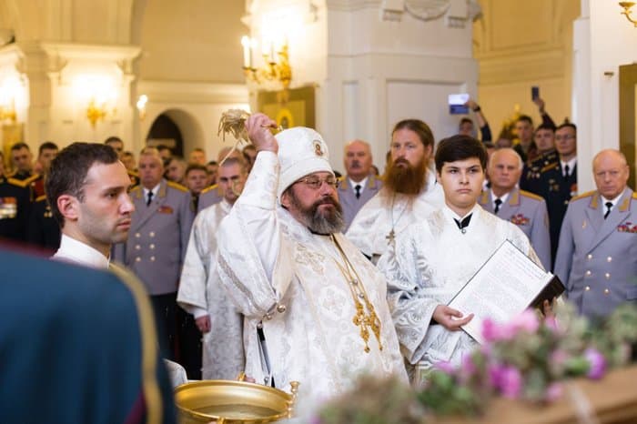 Освящена икона святого Александра Невского для Сухопутных войск России
