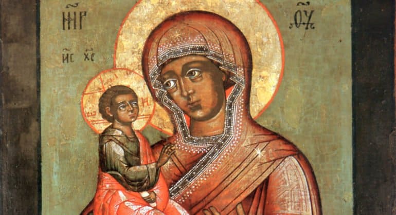 Церковь чтит Иерусалимскую икону Божией Матери