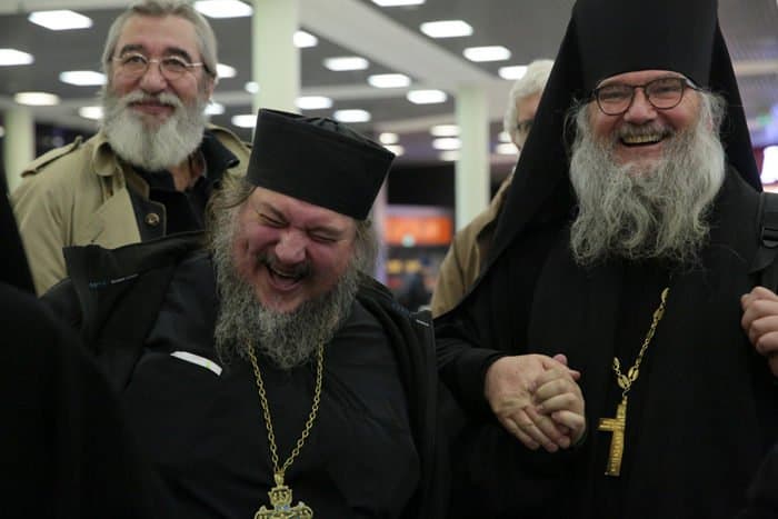 Прибытие домой: в Москве встретили делегацию Архиепископии приходов русской традиции