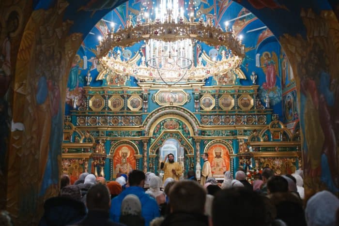 Великое освящение храма Архангела Михаила в Станиславле