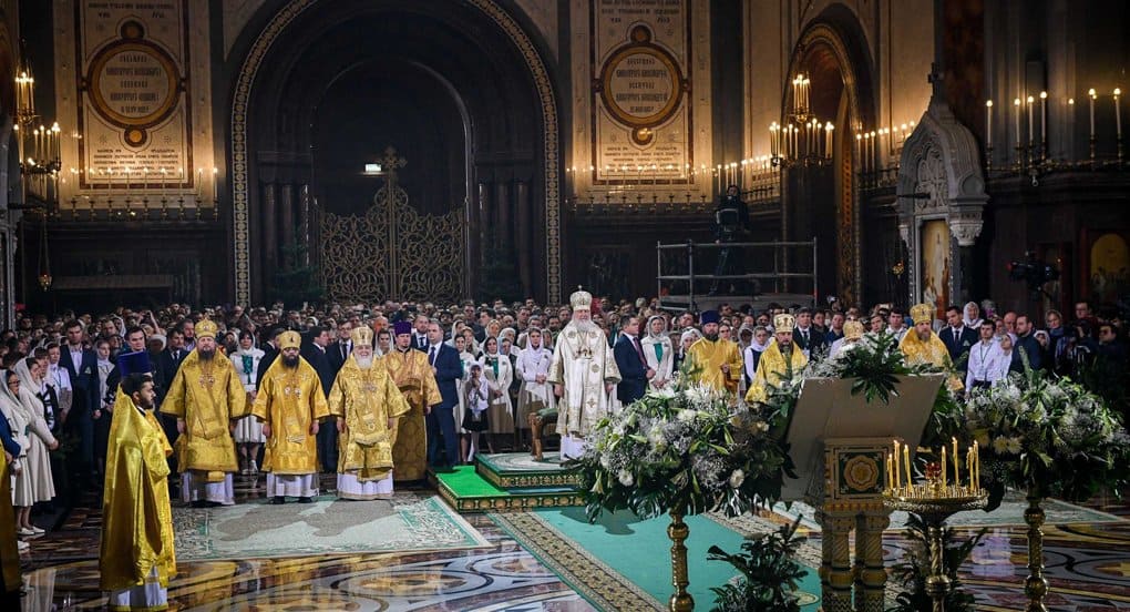 На Рождество 2020 патриарх Кирилл возглавит Литургию в храме Христа Спасителя