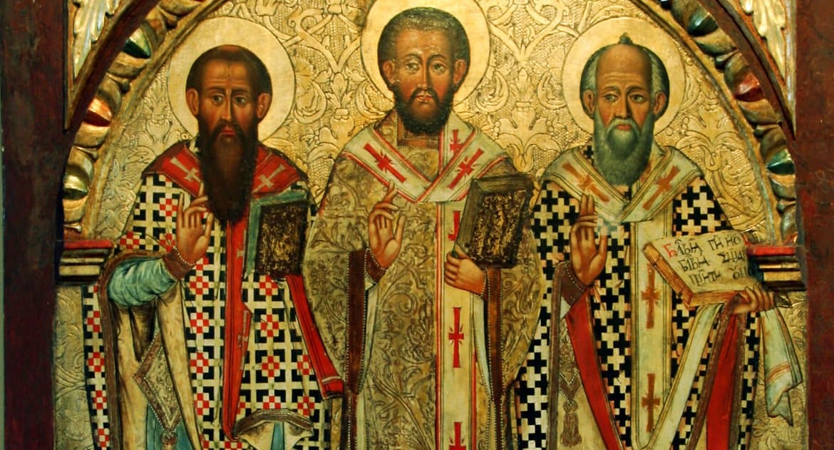Церковь вспоминает Василия Великого, Григория Богослова и Иоанна Златоуста