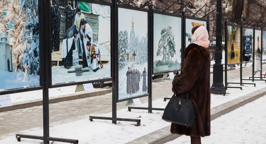 На Тверском бульваре в Москве показывают фотографии «дивного» Валаама