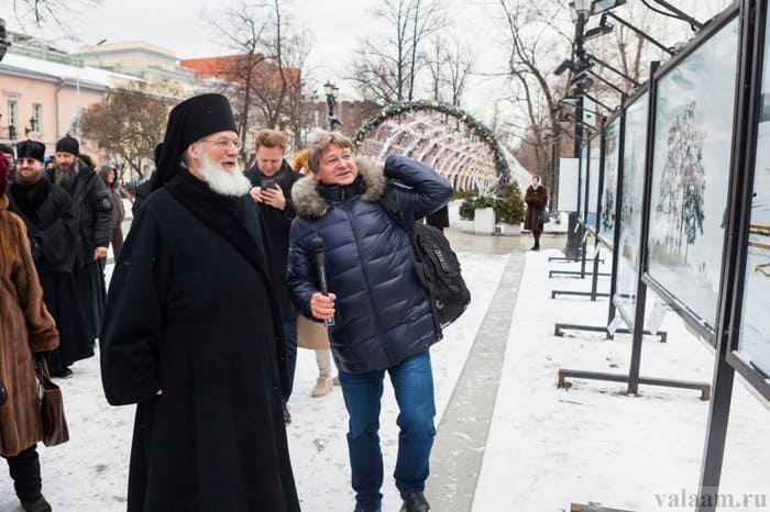 На Тверском бульваре в Москве показывают фотографии «дивного» Валаама