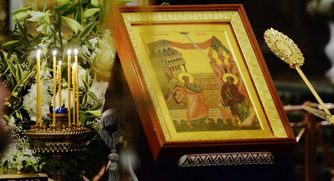 Православные отметят 7 апреля Благовещение Пресвятой Богородицы