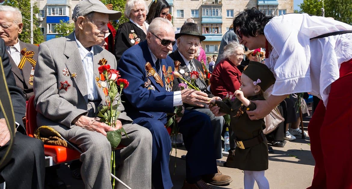 В России празднуют 75-летие Победы в Великой Отечественной войне