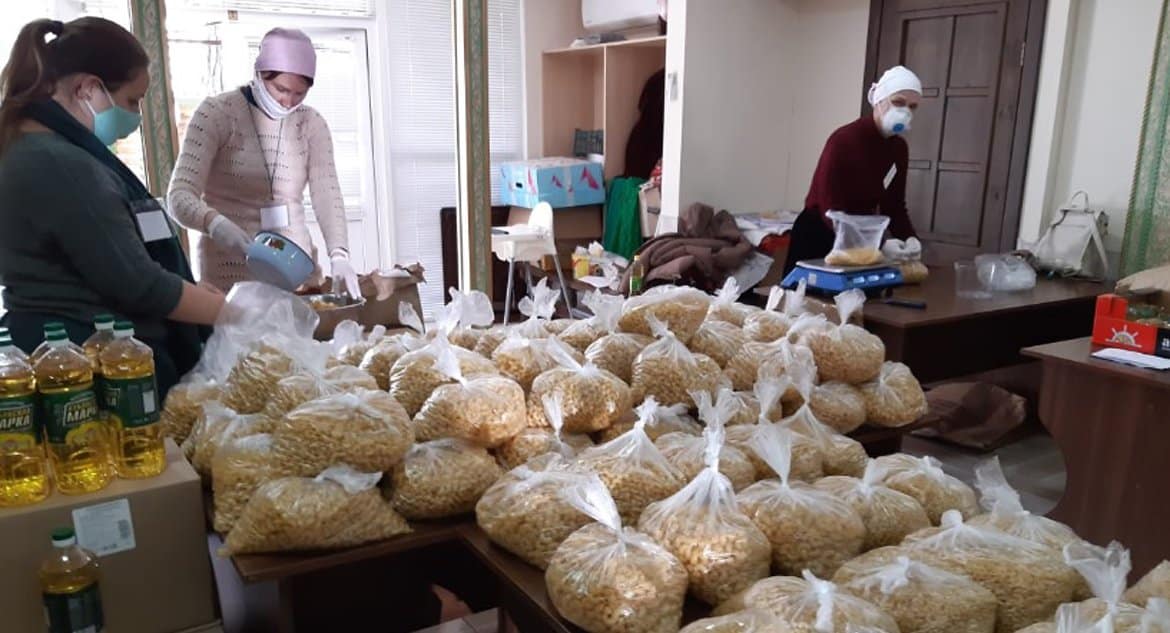 Более 7 тонн продуктов передала во время пандемии нуждающимся Сочинская епархия