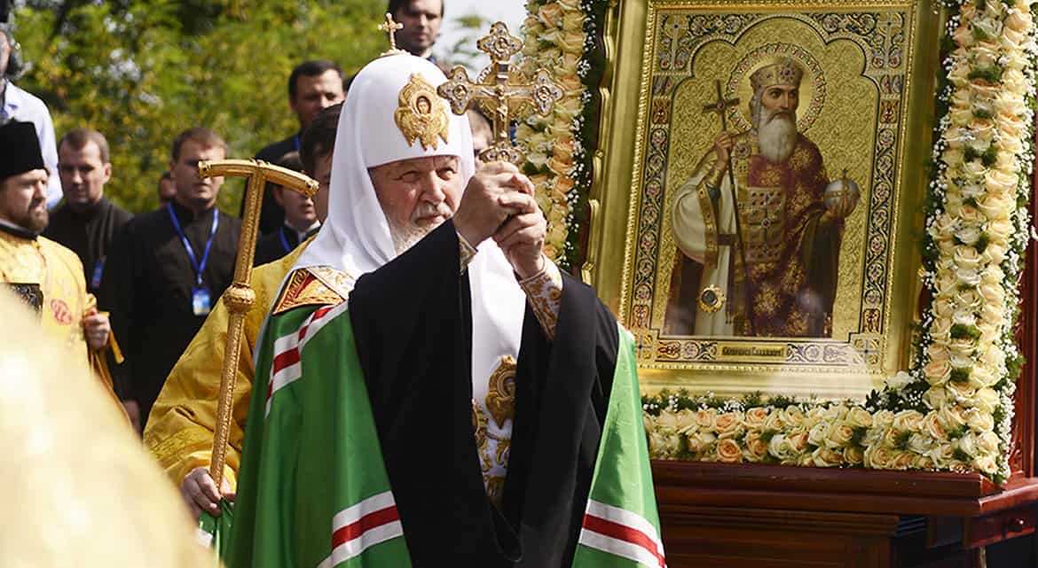 Патриарх Кирилл назвал Крещение Руси главным «революционным событием» в истории страны