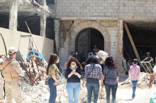 Успенскому храму в сирийском Забадани передали помощь из России