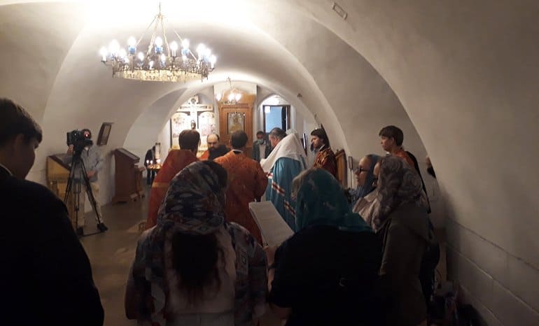 О больных гемофилией по традиции помолились в Новоспасском монастыре