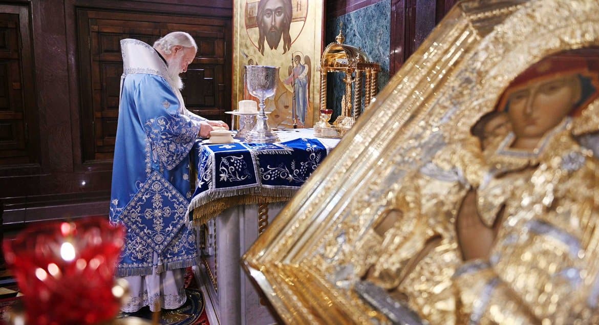 Патриарх Кирилл надеется, что утраченные иконы Богородицы когда-нибудь вернутся