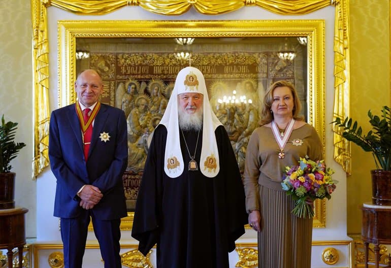 Анна Громова награждена орденом преподобной Евфросинии Московской II степени