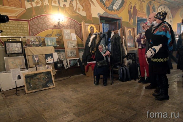 Благотворительный пленэр прошел в храме Феодора Студита в Москве