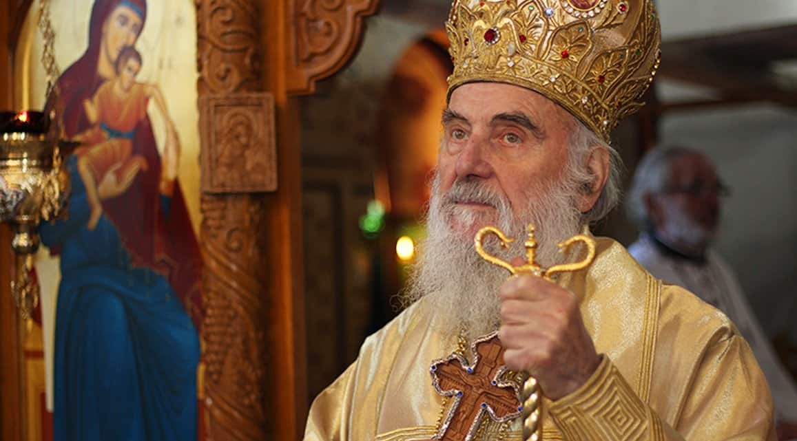Патриарх Сербский Ириней госпитализирован с коронавирусом