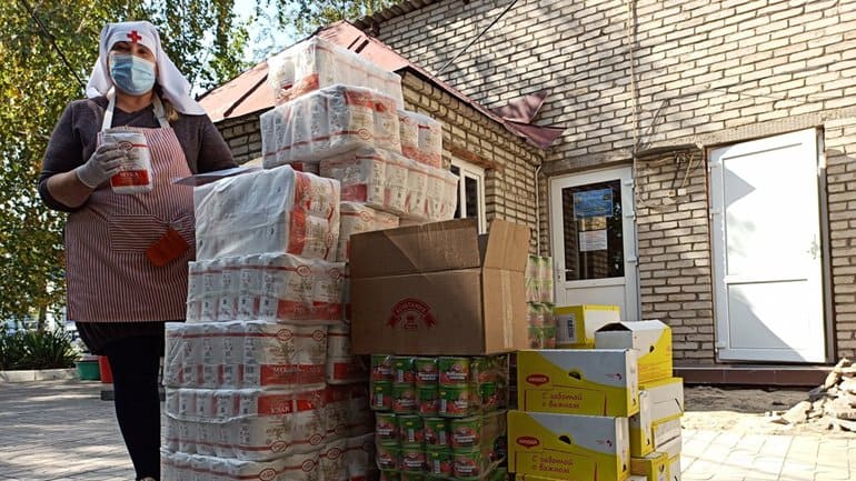 В 2020-м Русская Церковь потратила более 18,5 млн. рублей на еду для бедных