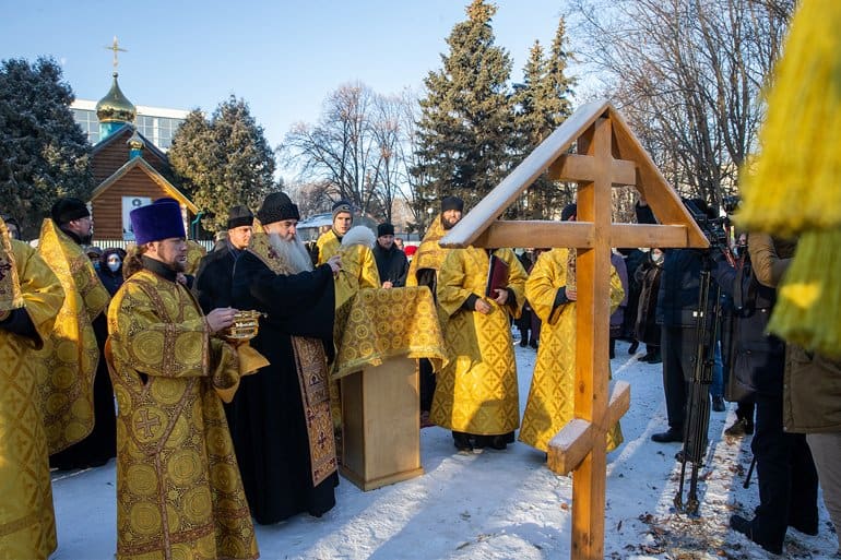 В Ульяновске открыли памятник Александру Невскому и заложили в его честь храм