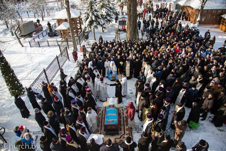 Почетного Патриаршего экзарха Беларуси митрополита Филарета похоронили в Жировичском монастыре