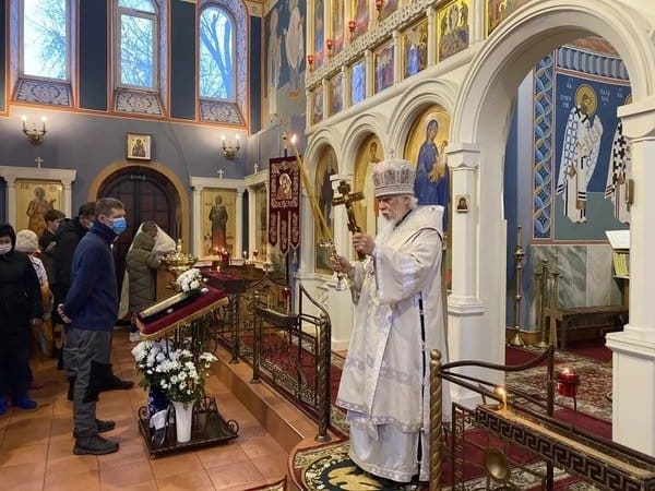 Епископ Орехово-Зуевский Пантелеимон навещает пациентов ковид-госпиталей