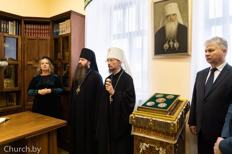 Мемориальный кабинет Патриаршего экзарха Филарета открыли в Минске