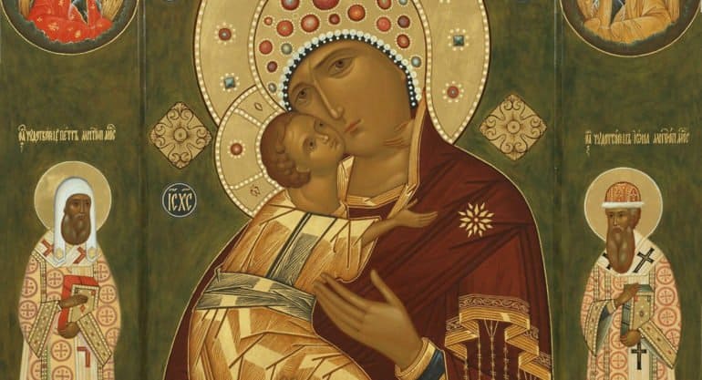 Церковь чтит Волоколамскую икону Божией Матери