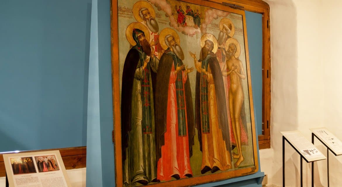 Спустя 11 лет отреставрирована уникальная икона с Александром Невским в облачении монаха