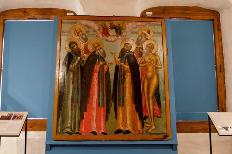 Спустя 11 лет отреставрирована уникальная икона с Александром Невским в облачении монаха