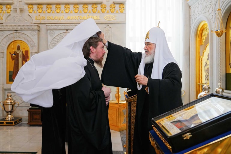 Патриарх пожелал митрополиту Челябинскому убедительно возвещать слово Божие на Южном Урале