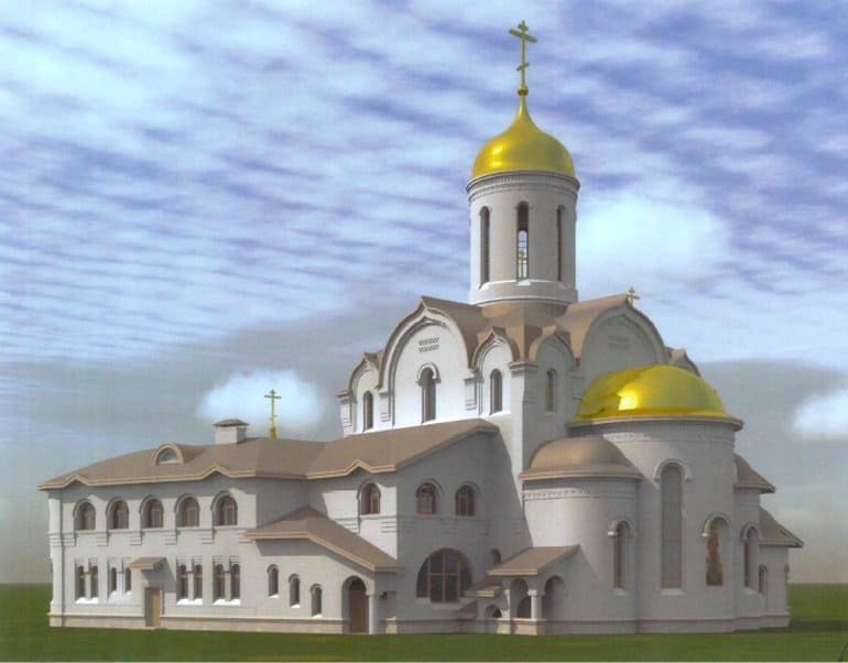 На севере Москвы начали строить храм в честь Ксении Петербургской