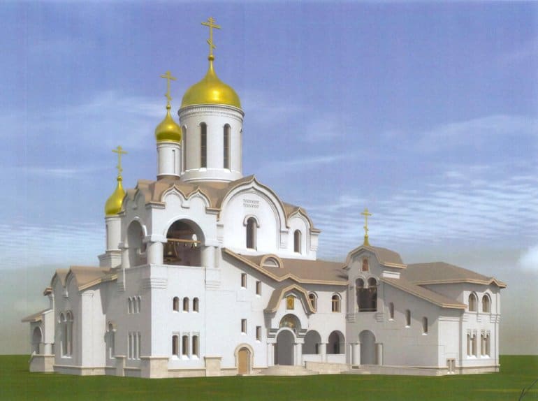 На севере Москвы начали строить храм в честь Ксении Петербургской
