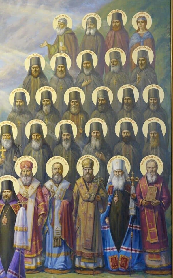 На Украине создали масштабное панно Собора Полтавских святых