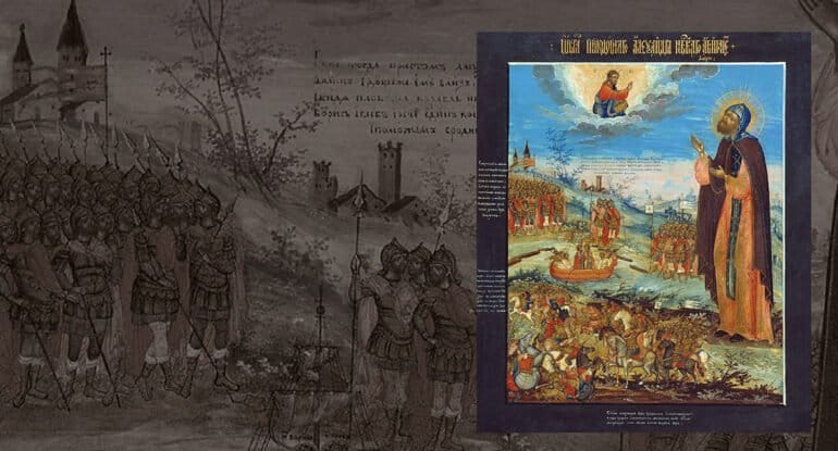 Древняя икона Александра Невского: почему воин изображен монахом?