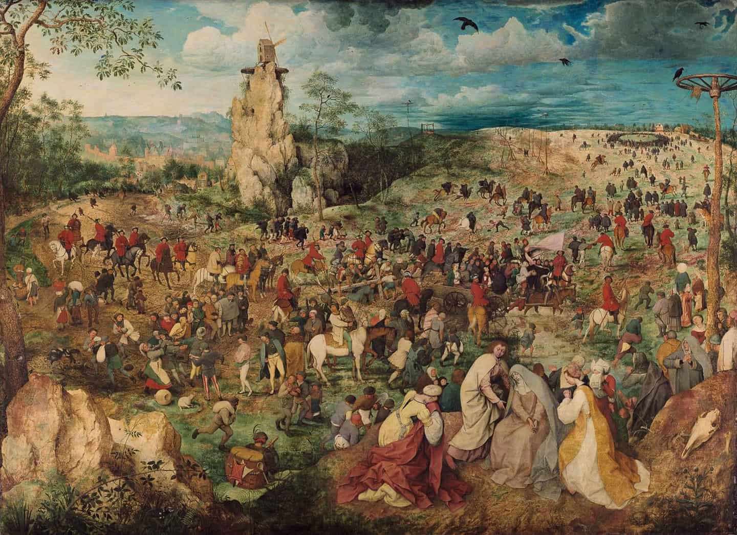 «Голгофа» Питера Брейгеля: разбираем символы и загадки великой картины