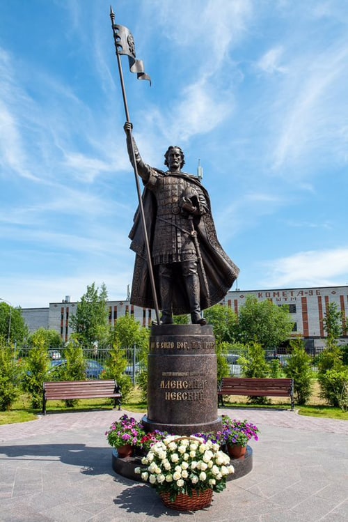 Открыт первый московский памятник святому князю Александру Невскому