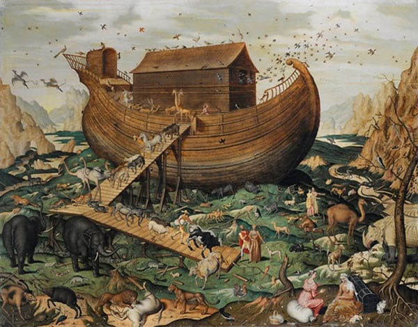 Американский археолог предположил, что Ноев ковчег на самом деле был построен в виде ящика с ножками
