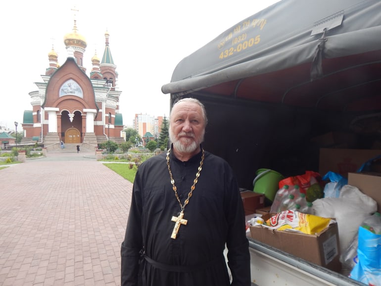 Челябинская епархия передает помощь пострадавшим от лесных пожаров