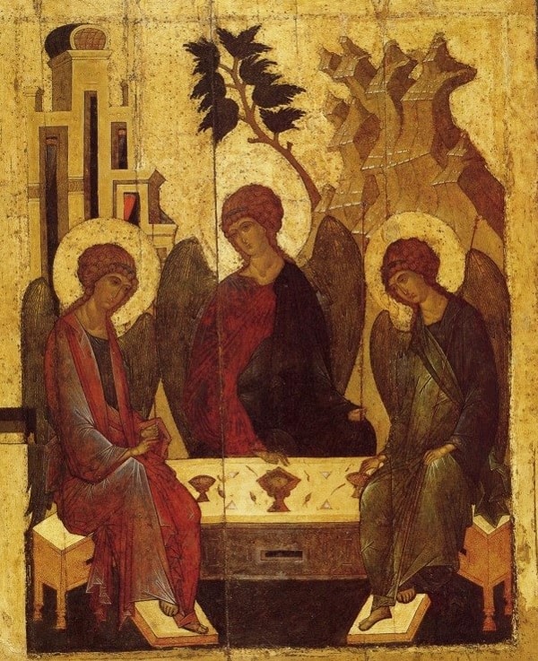 Храму Троицка передали икону «Троица Ветхозаветная», повторяющую образ Андрея Рублева