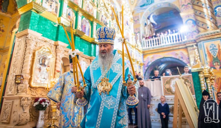 Митрополит Онуфрий сокрушает немощные дерзости демонов, нацеленные на подрыв единства Церкви, – патриарх Кирилл