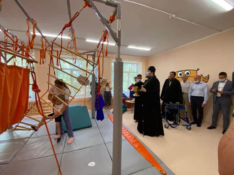 Епархия передала комбинированному садику в Златоусте комплекс для реабилитации детей