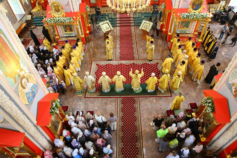 В Нижнем Новгороде освятили храм в честь основателей города