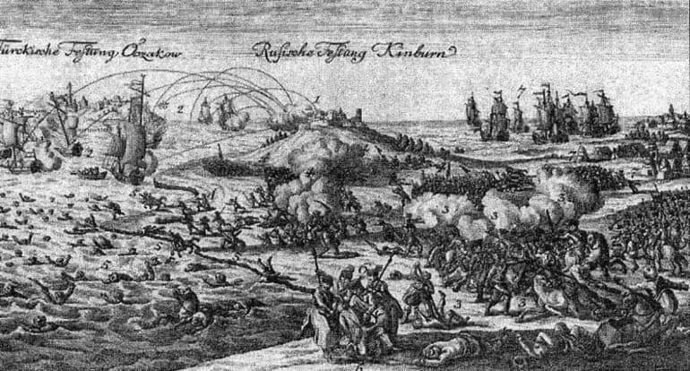 Генералы в ужасе прибегали к Суворову, но он не уходил из церкви. Как русские разбили турецкий десант в 1787 году