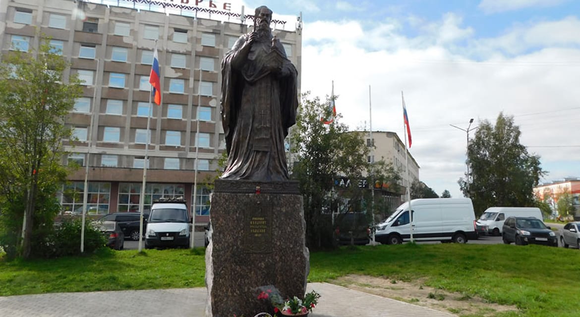 Просветителю саамов преподобному Феодориту Кольскому установили памятник
